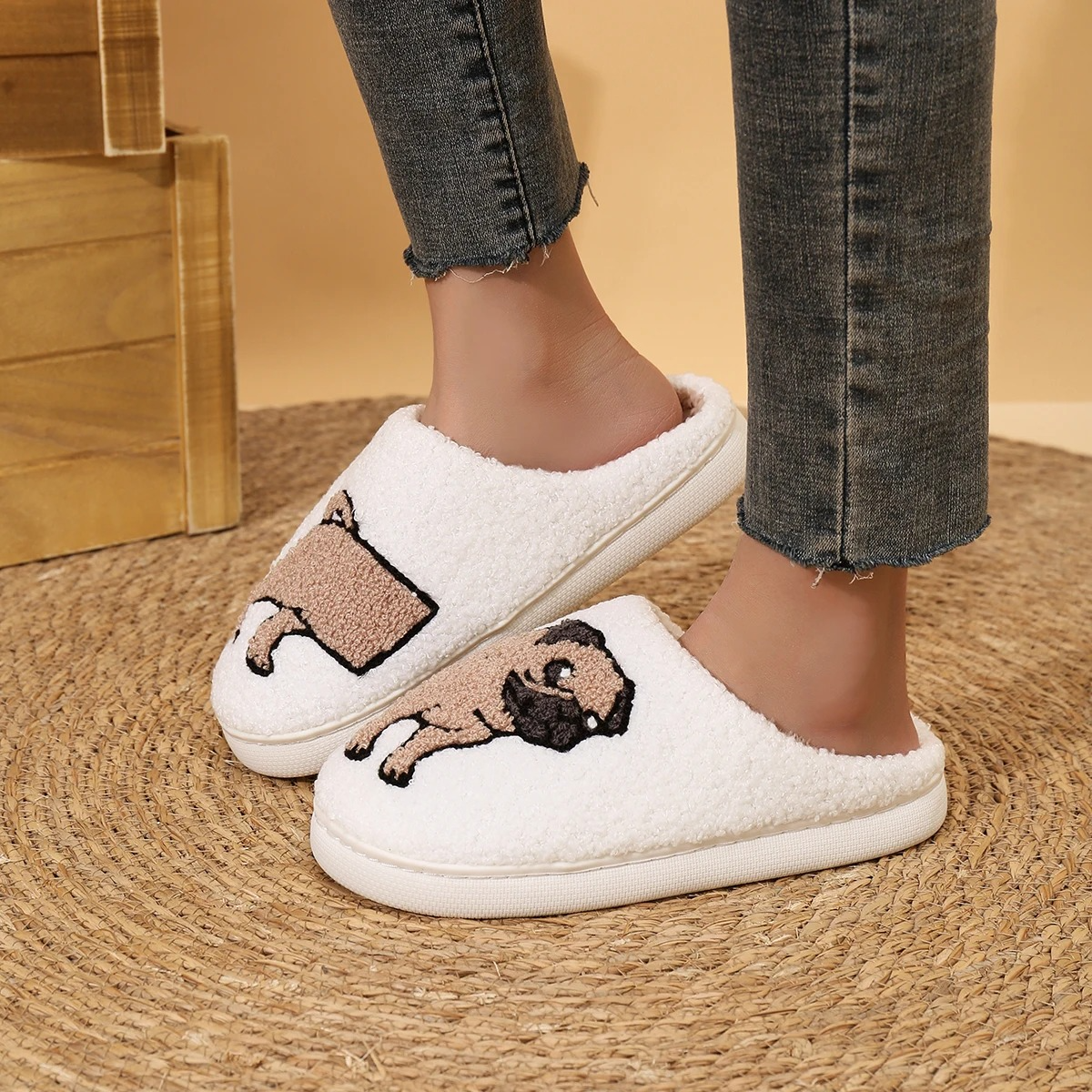 Fluffy Pup Slides