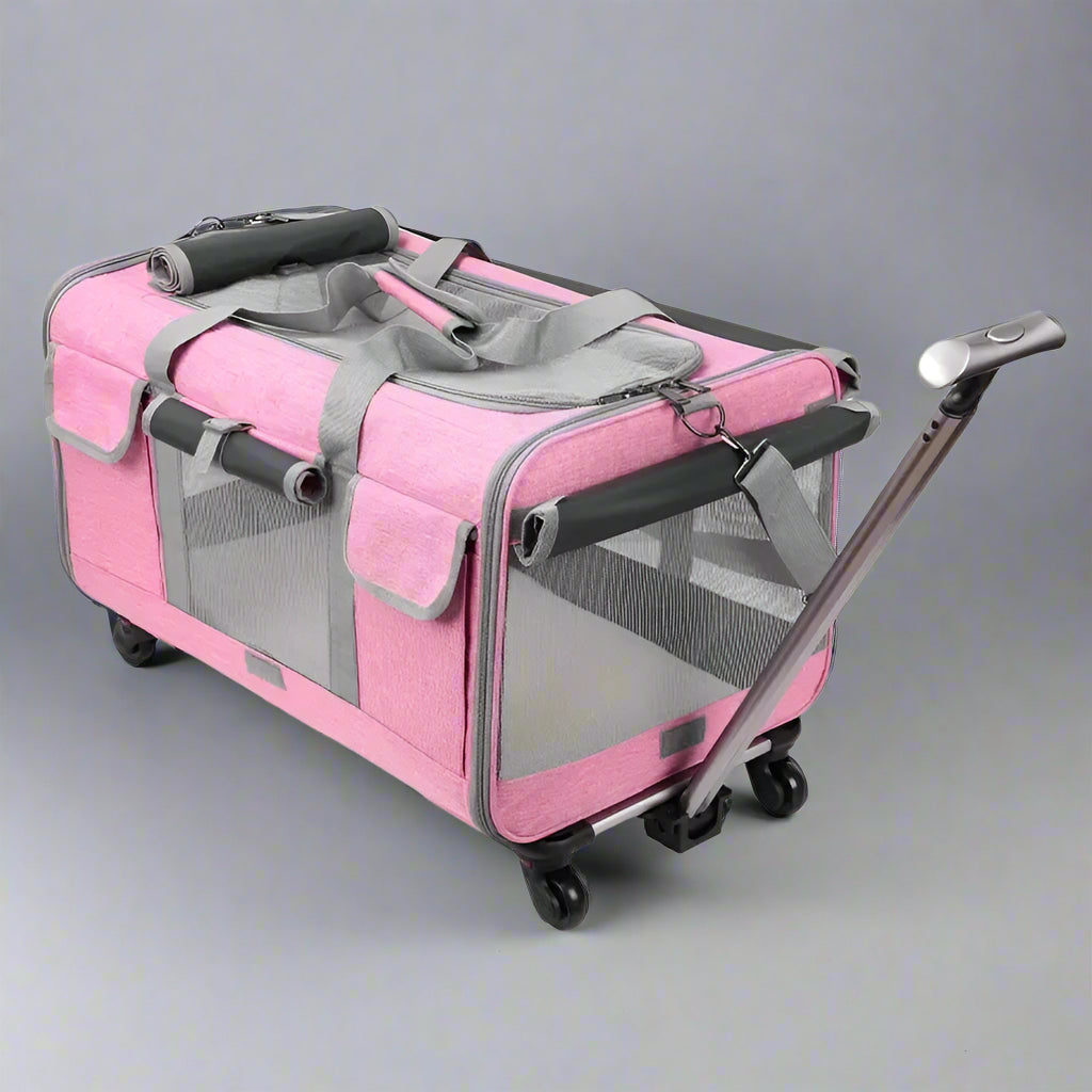 Portable Pet Trolley Case