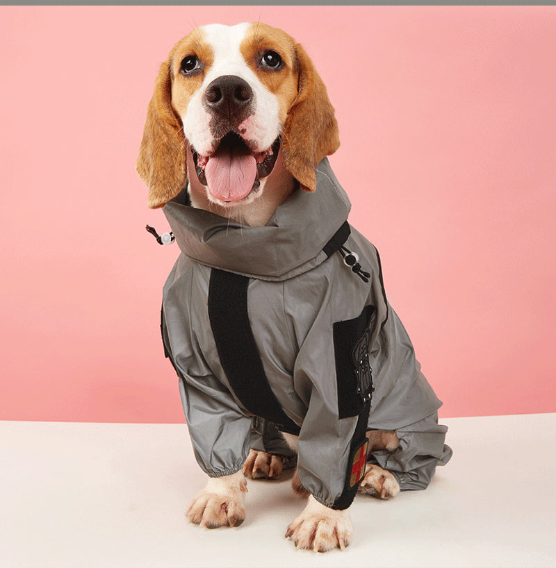 Reflective Pet Raincoat Waterproof