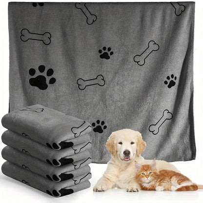 Absorbent Microfiber Dog Towel