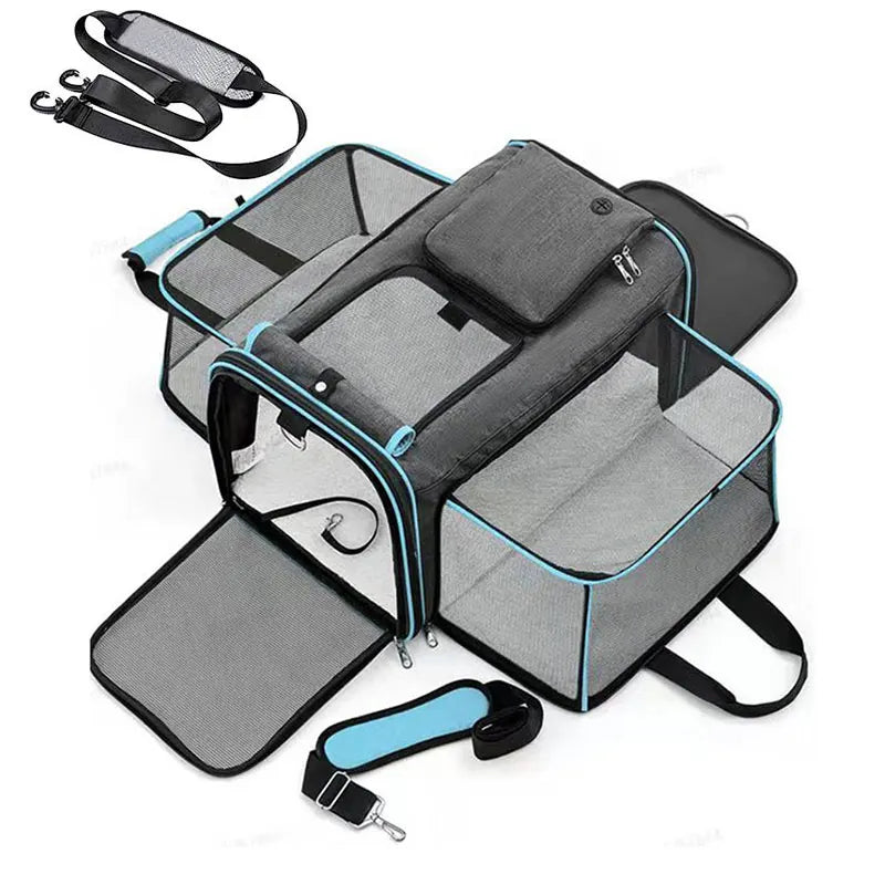 Expandable Pet Travel Handbag