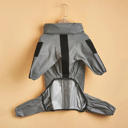 Reflective Pet Raincoat Waterproof