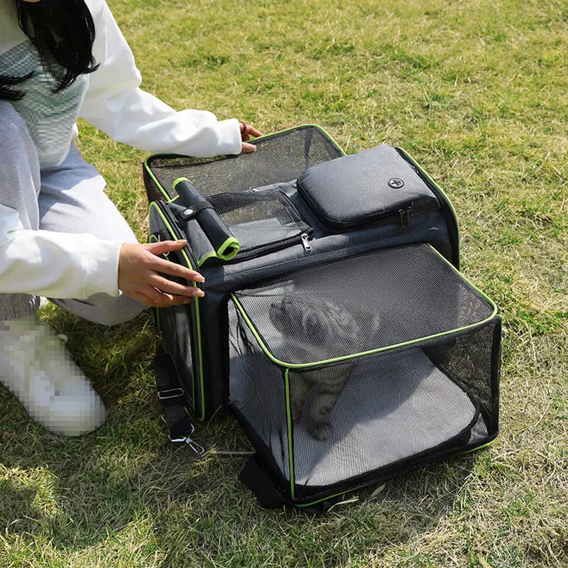 Expandable Pet Travel Handbag