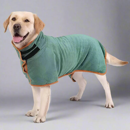 Super Absorbent Dog Bathrobe