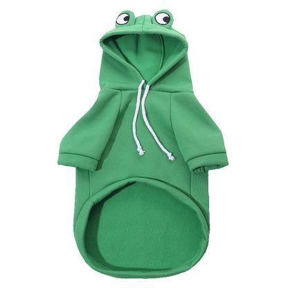 Froggy Snuggles Pet Hoodie