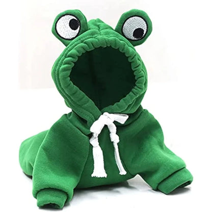 Froggy Snuggles Pet Hoodie