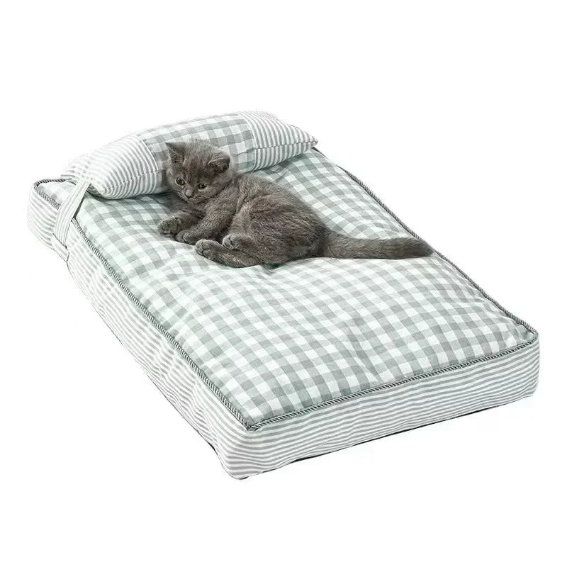 Comfortable Pet Bed with Pillow