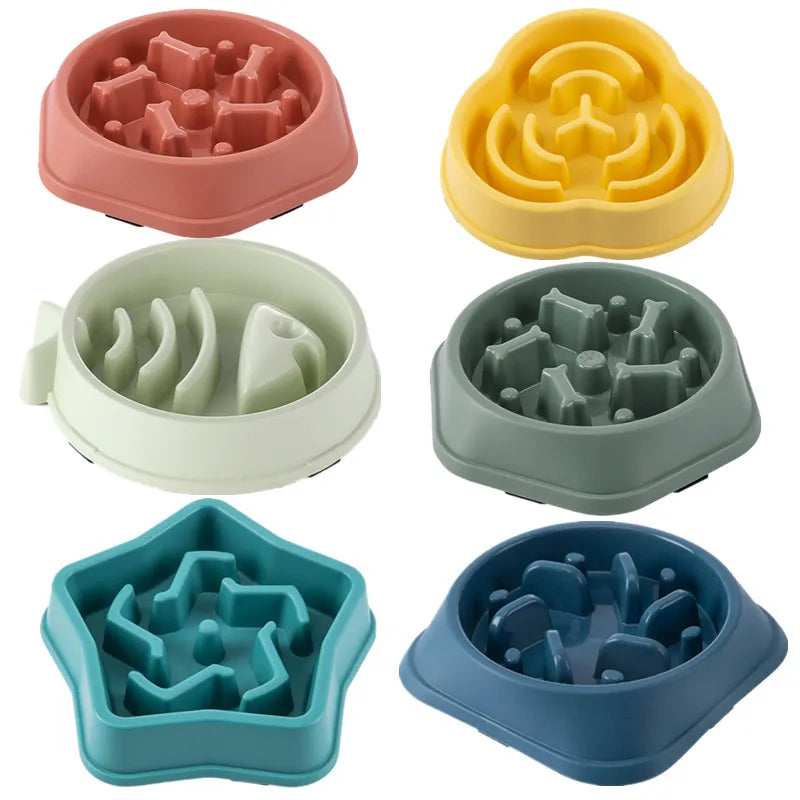 Pets Slow Feeder Bowl