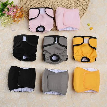 Reusable Female and Male Dog Diapers