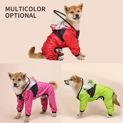 The Dog Face – Clear View Rain Jumpsuit