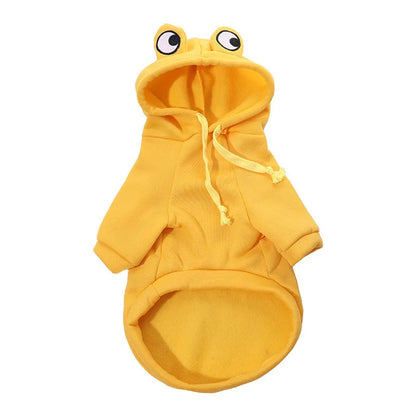Froggy Snuggles Pet Hoodie