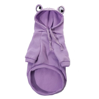 Froggy Snuggles Pet Hoodie