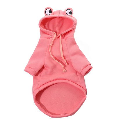 Froggy Snuggles Pet Hoodie
