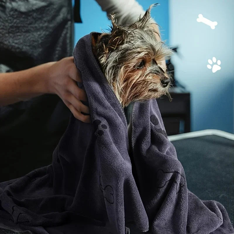 Absorbent Microfiber Dog Towel