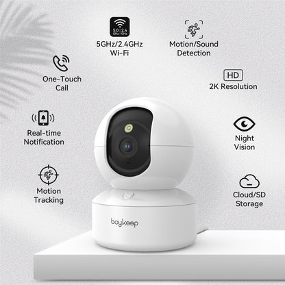 Security Pet Camera with Audio