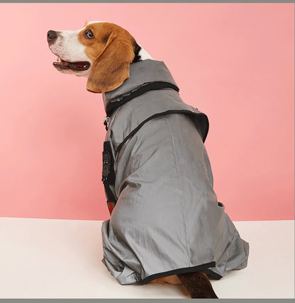 Reflective Pet Raincoat Waterproof