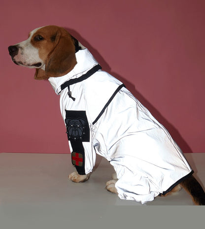 Reflective Pet Raincoat Waterproof